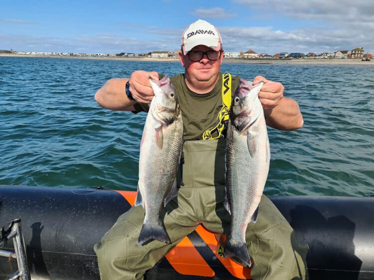 Mark Yule with a nice double