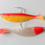 Large shad rigged to go